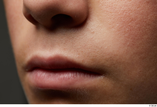 HD Face Skin Ismael Secada lips mouth nose skin pores…